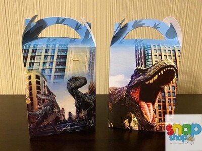Paquete de 10 Cajas Sorpresa Jurassic Dinosaurio 