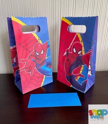 Paquete 10 Bolsas Sorpresa Spiderman