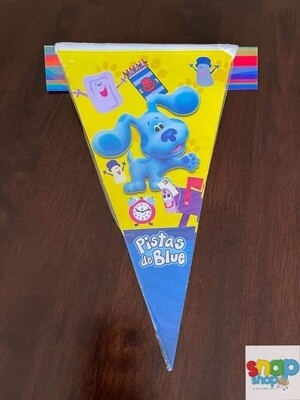 Banderin pistas de pistas de  Blue