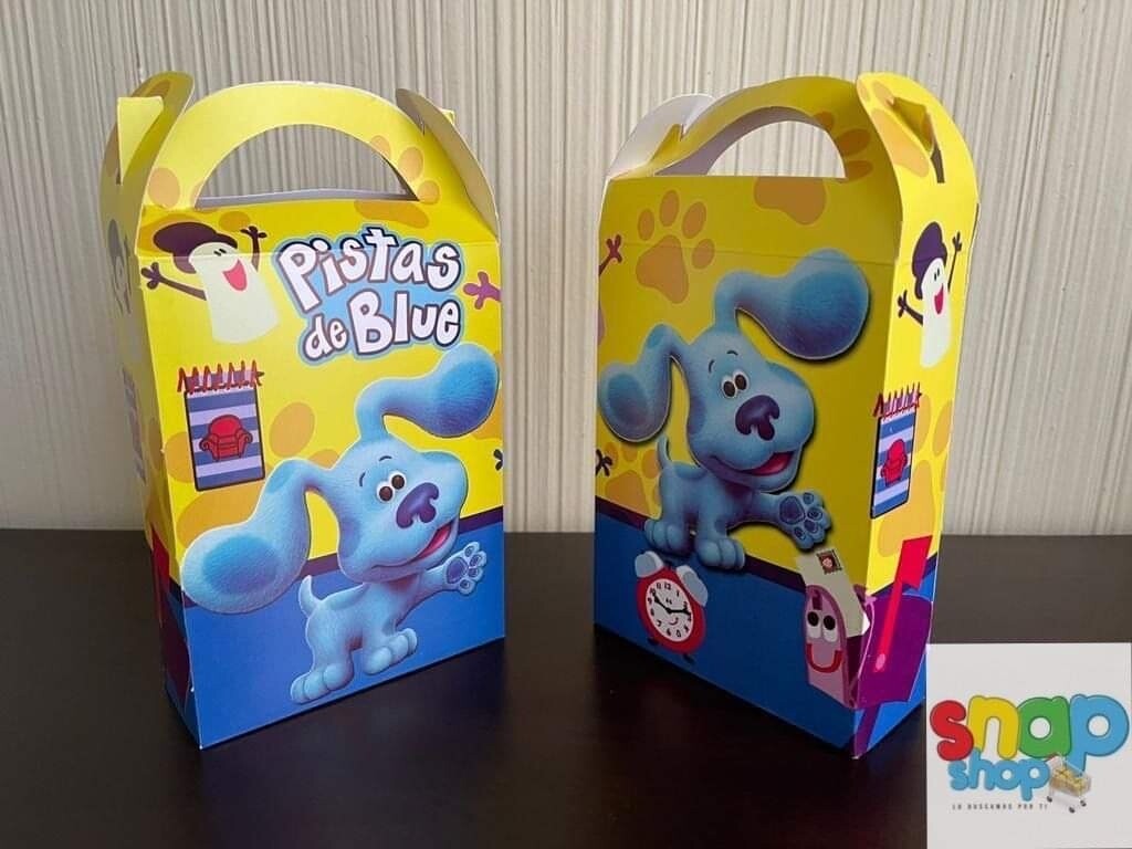 Paquete de 10 Cajas Sorpresa pistas de Blue