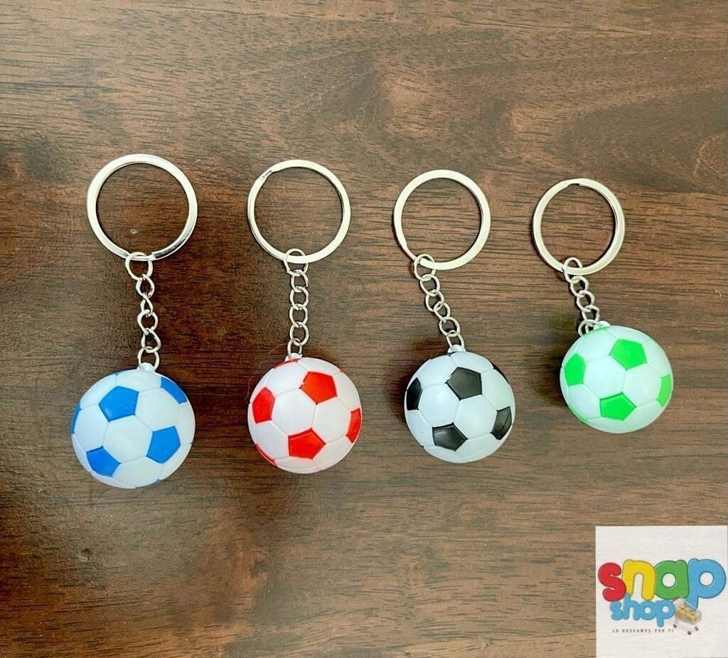 Llaveros de Pelota Fútbol 