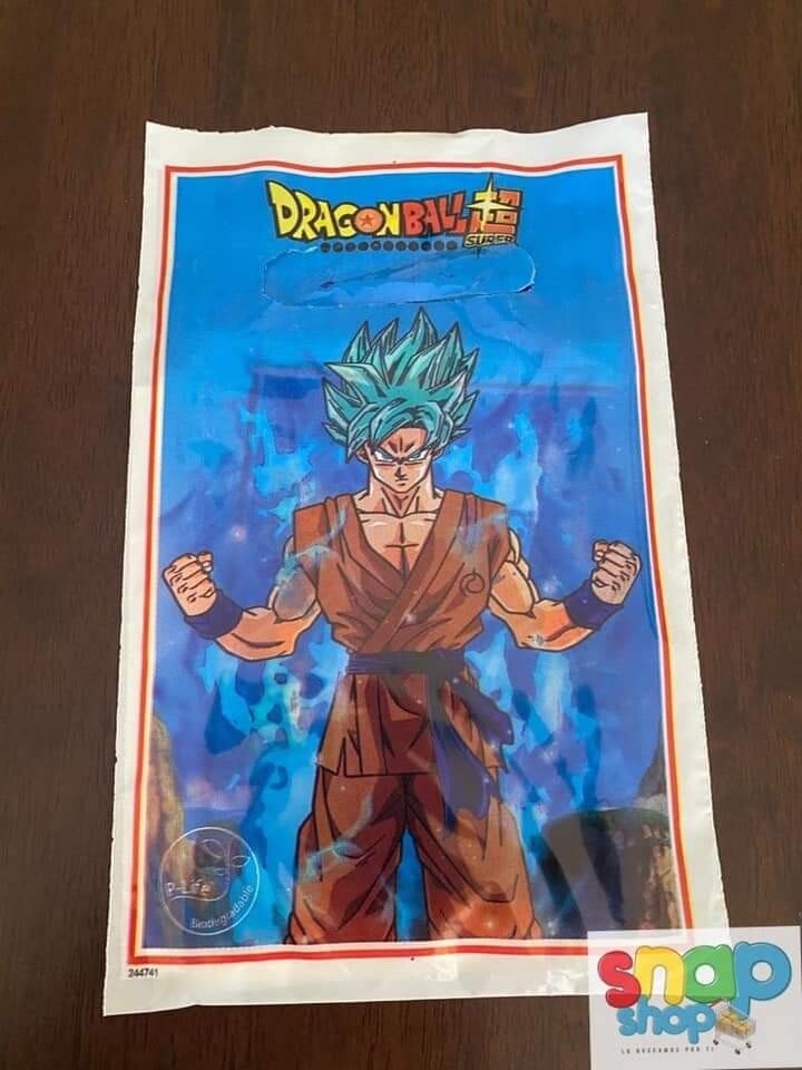Paquete 10 bolsas para Dulces Dragon Ball