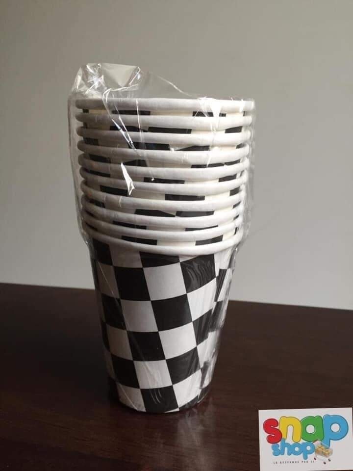 Paquete 10 vasos Rally