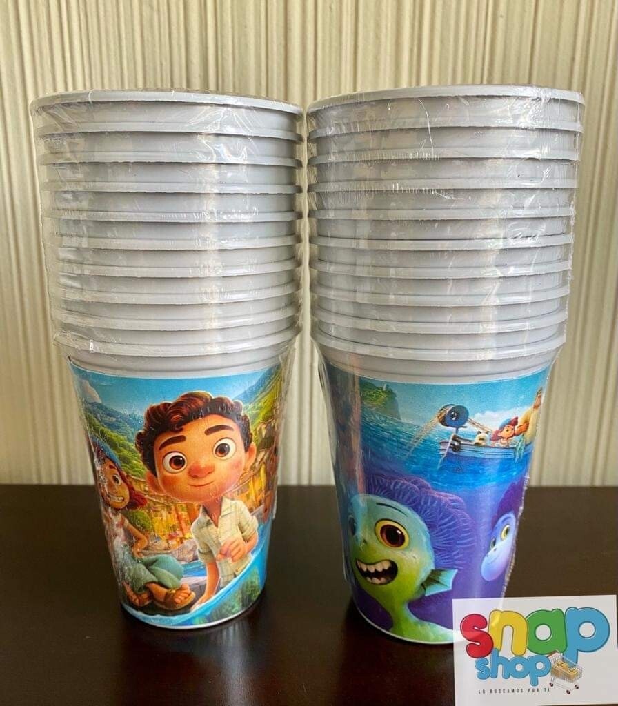 Paquete 10 vasos Luca