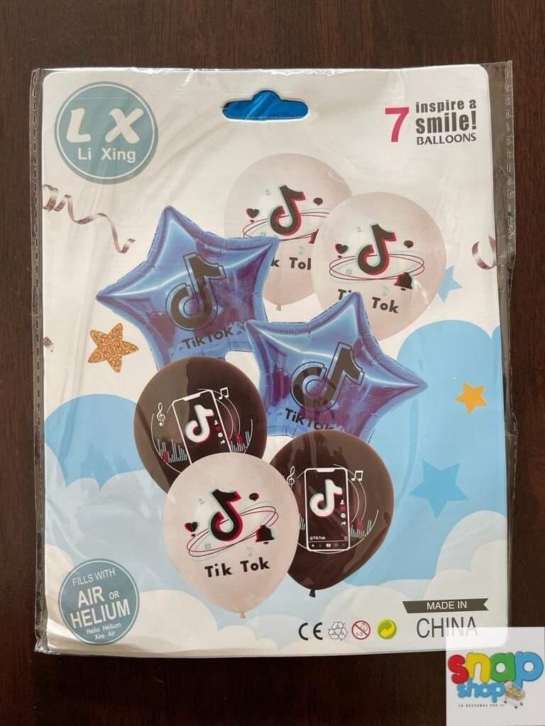 Set de Globos Tik tok 7globos