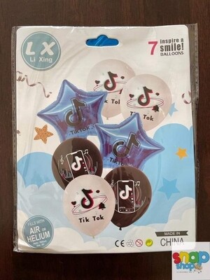 Set de Globos Tik tok 7globos
