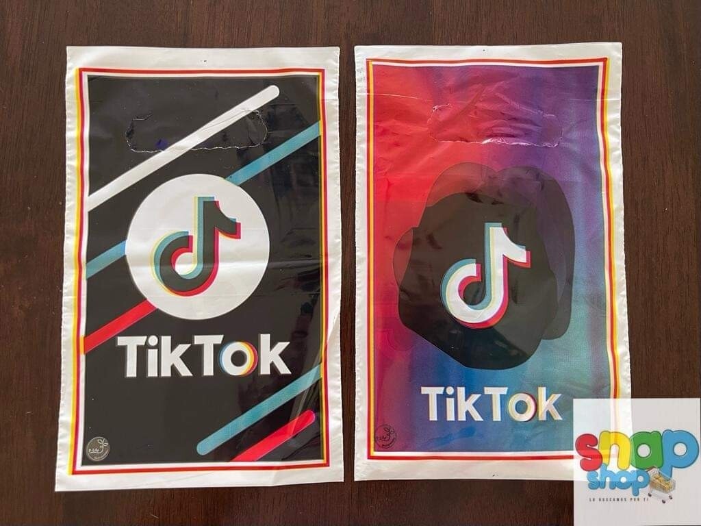 Paquete 10 bolsas para Dulces Tik Tok