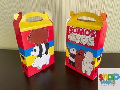 Paquete de 10 Cajas Sorpresa Osos Escandalosos 