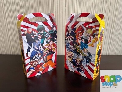Paquete de 10 Cajas Sorpresa Naruto