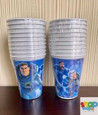 Paquete 10 vasos Buzz Lightyear 