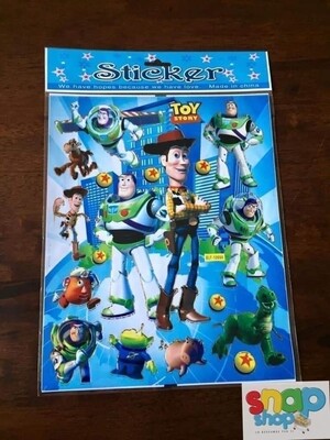 Hoja de Stickers Toy Story