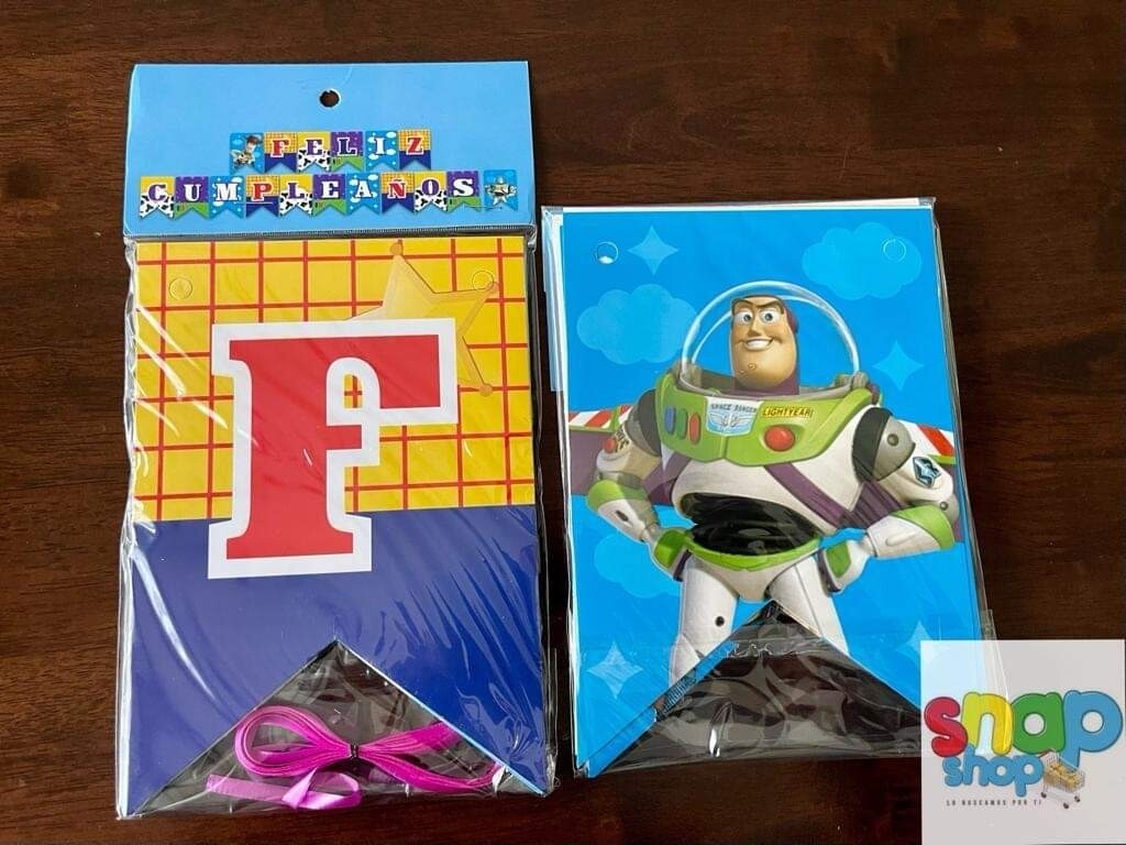 Letrero Feliz Cumpleaños Buzz Lightyear 