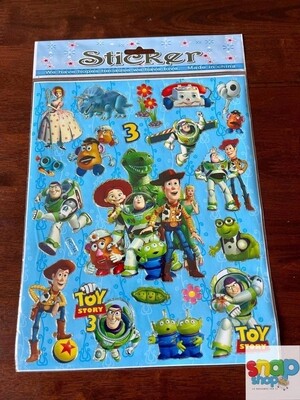 Hoja de Stickers Toy Story