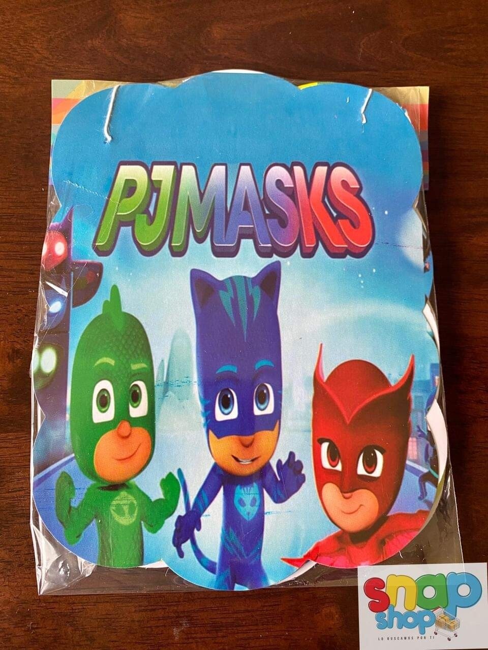 Letrero Feliz Cumpleaños Pj Mask