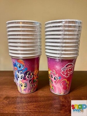 Paquete de 10 vasos My Little Pony