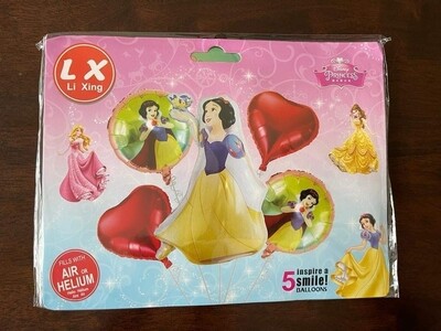 Set de globos Blanca Nieves