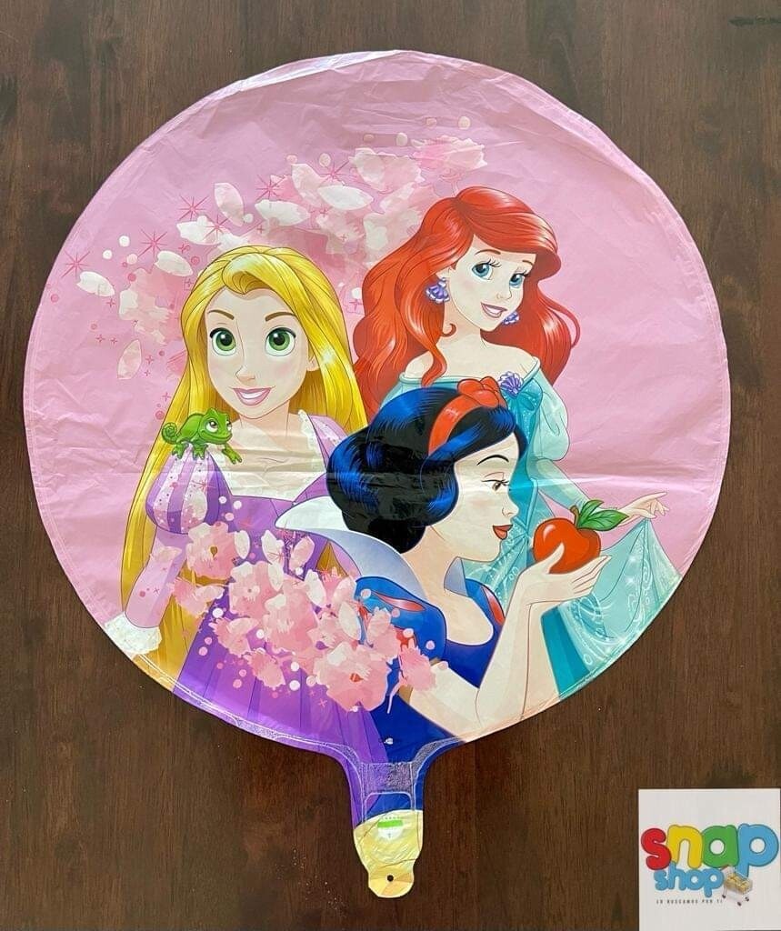 Globo redondo Princesas
