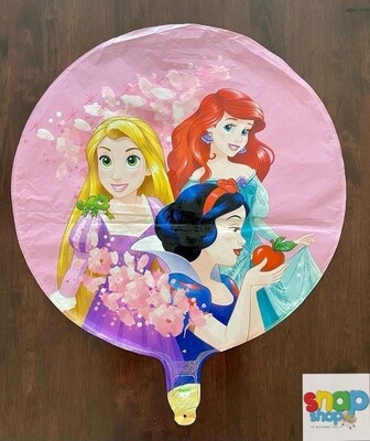 Globo redondo Princesas