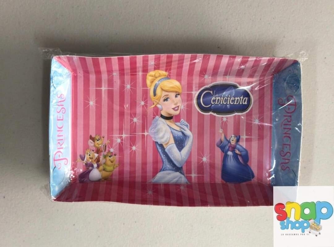 Paquete 10 Bandejas Cenicienta