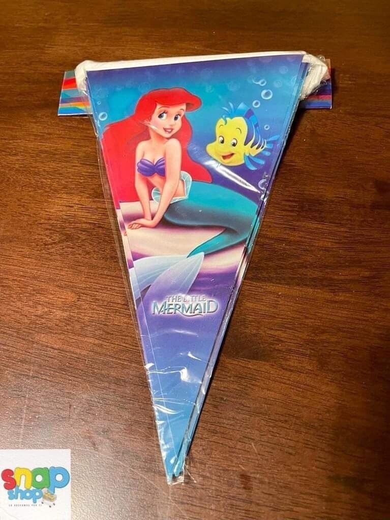 Banderin sirenita Ariel