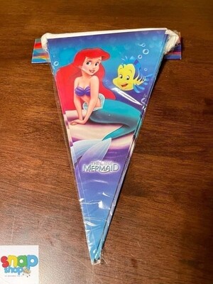 Banderin sirenita Ariel