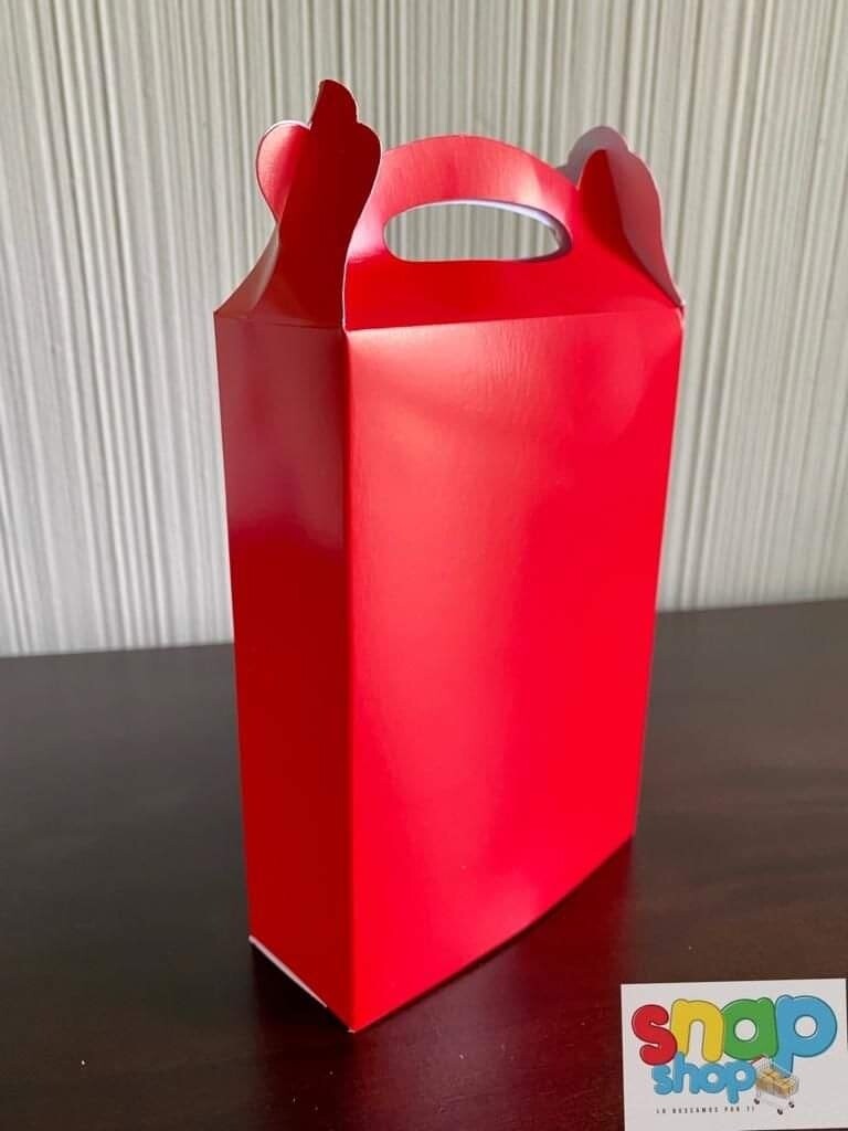 Paquete de 10 Cajas Sorpresa roja