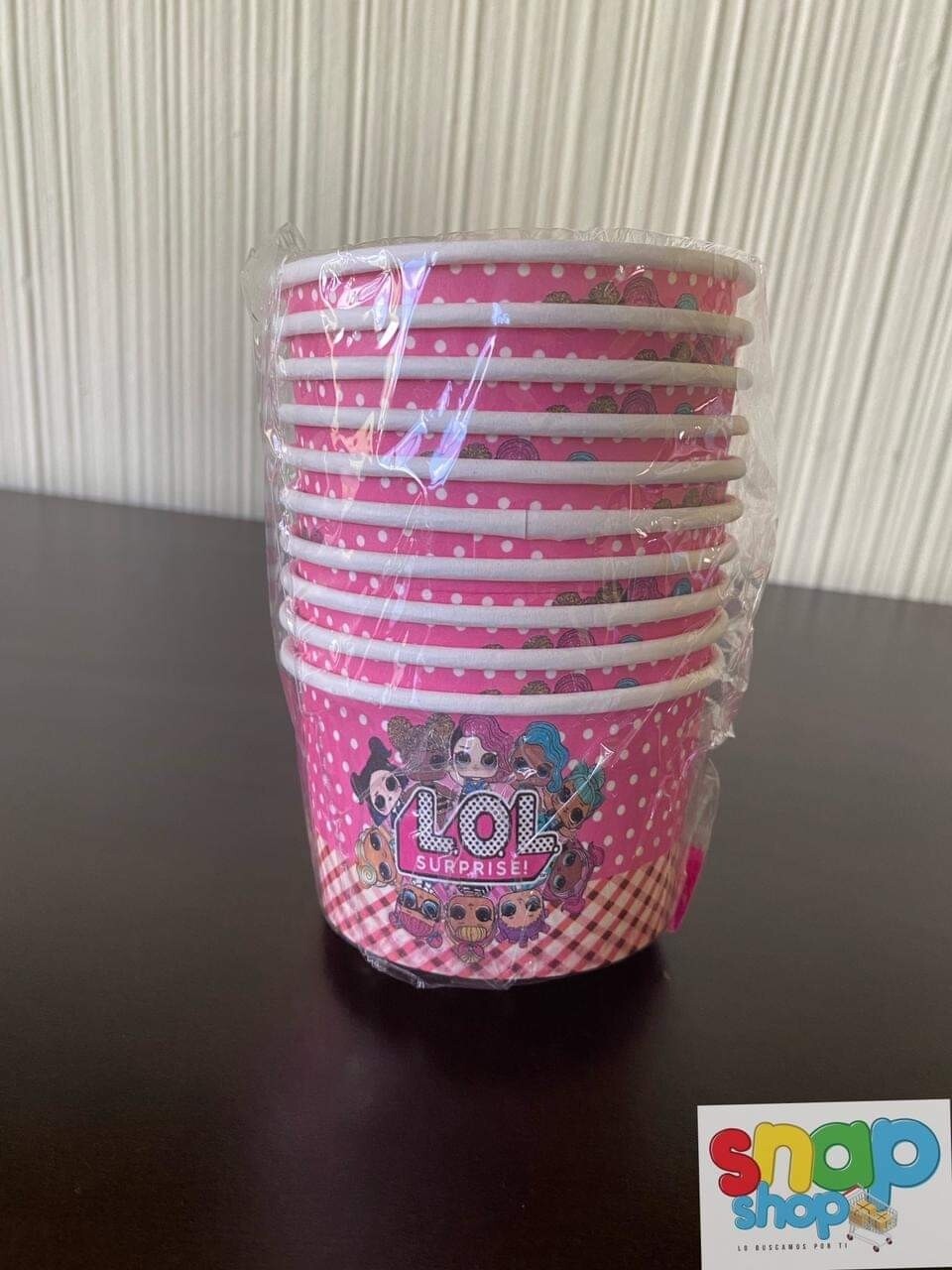 Paquete 10 Mini vasos
