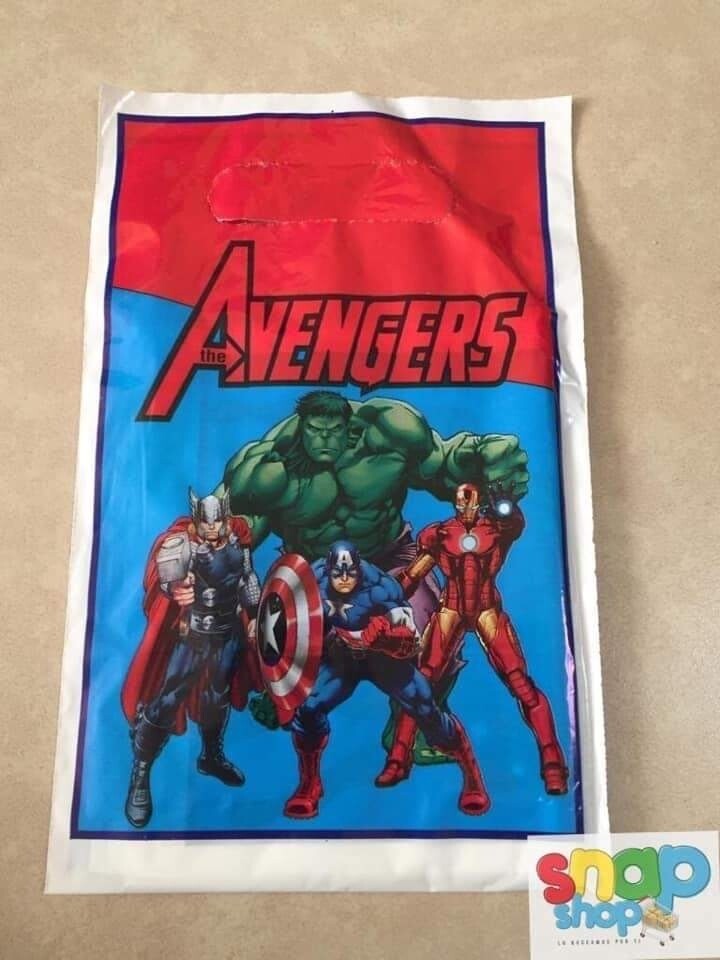 Paquete 10 bolsas para Dulces Avengers