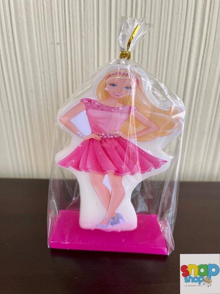 Vela para pastel Barbie 