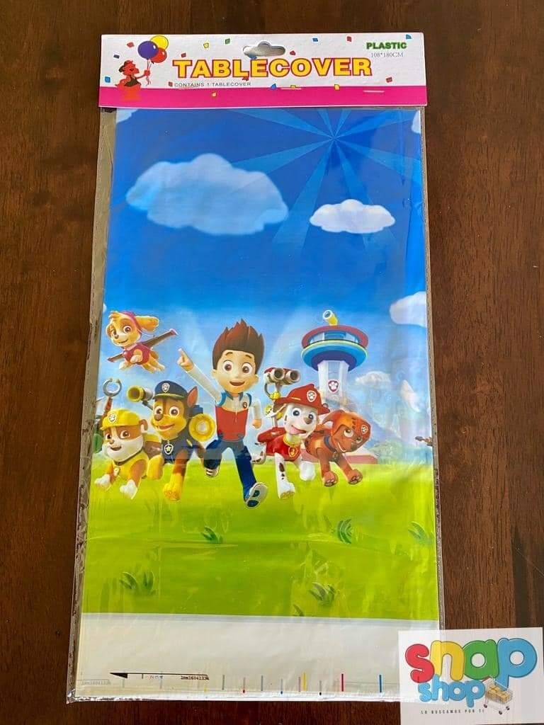 Mantel de mesa para postres  Paw Patrol