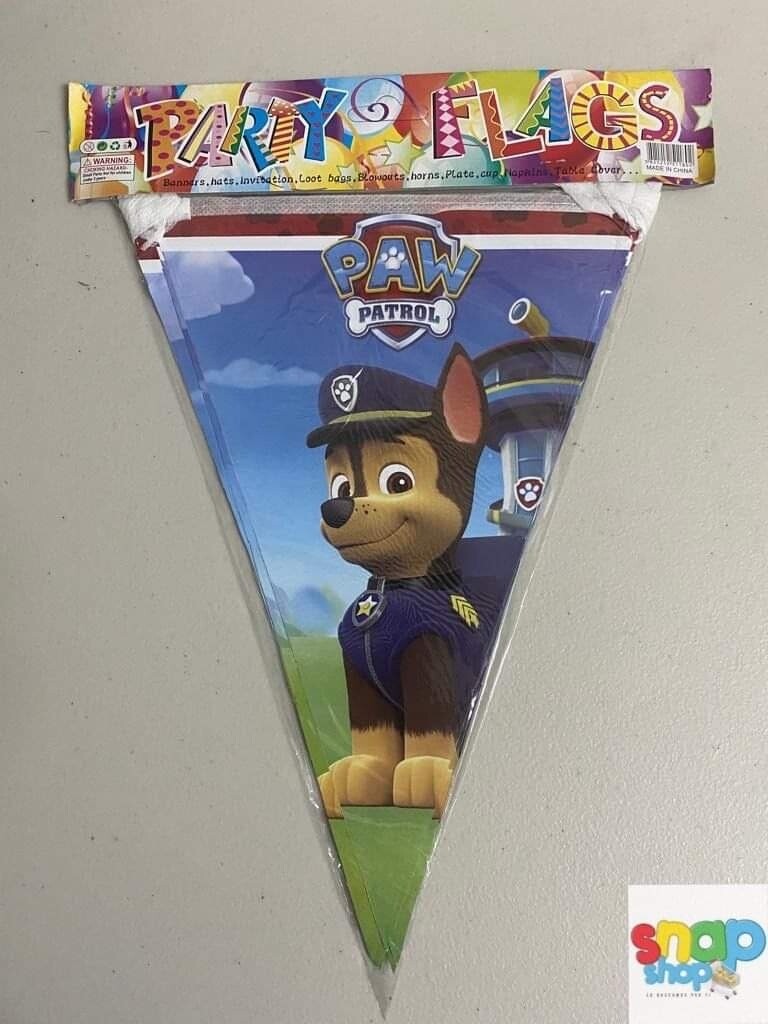 Banderin Chase Paw Patrol 