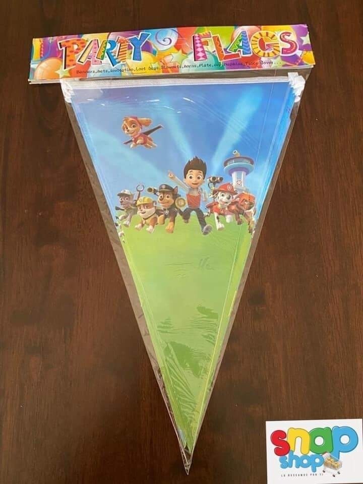 Banderin Paw Patrol 