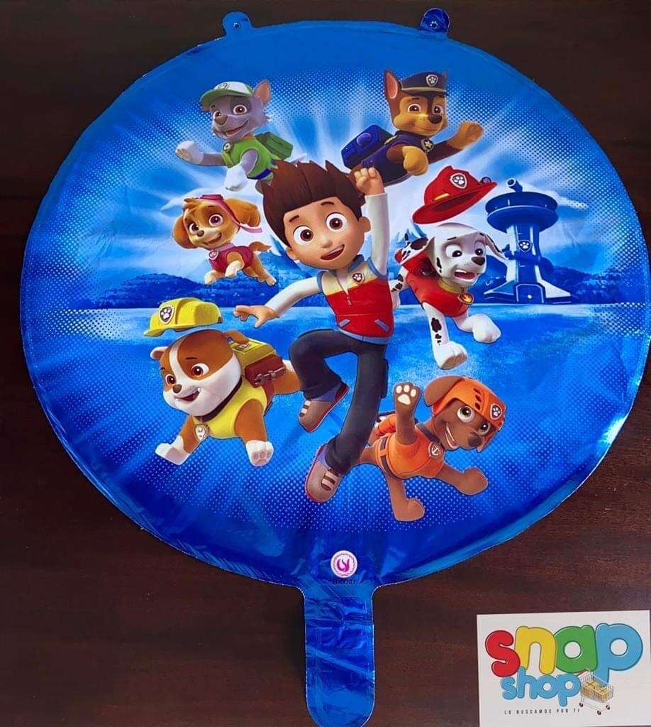 Globo redondo Paw Patrol