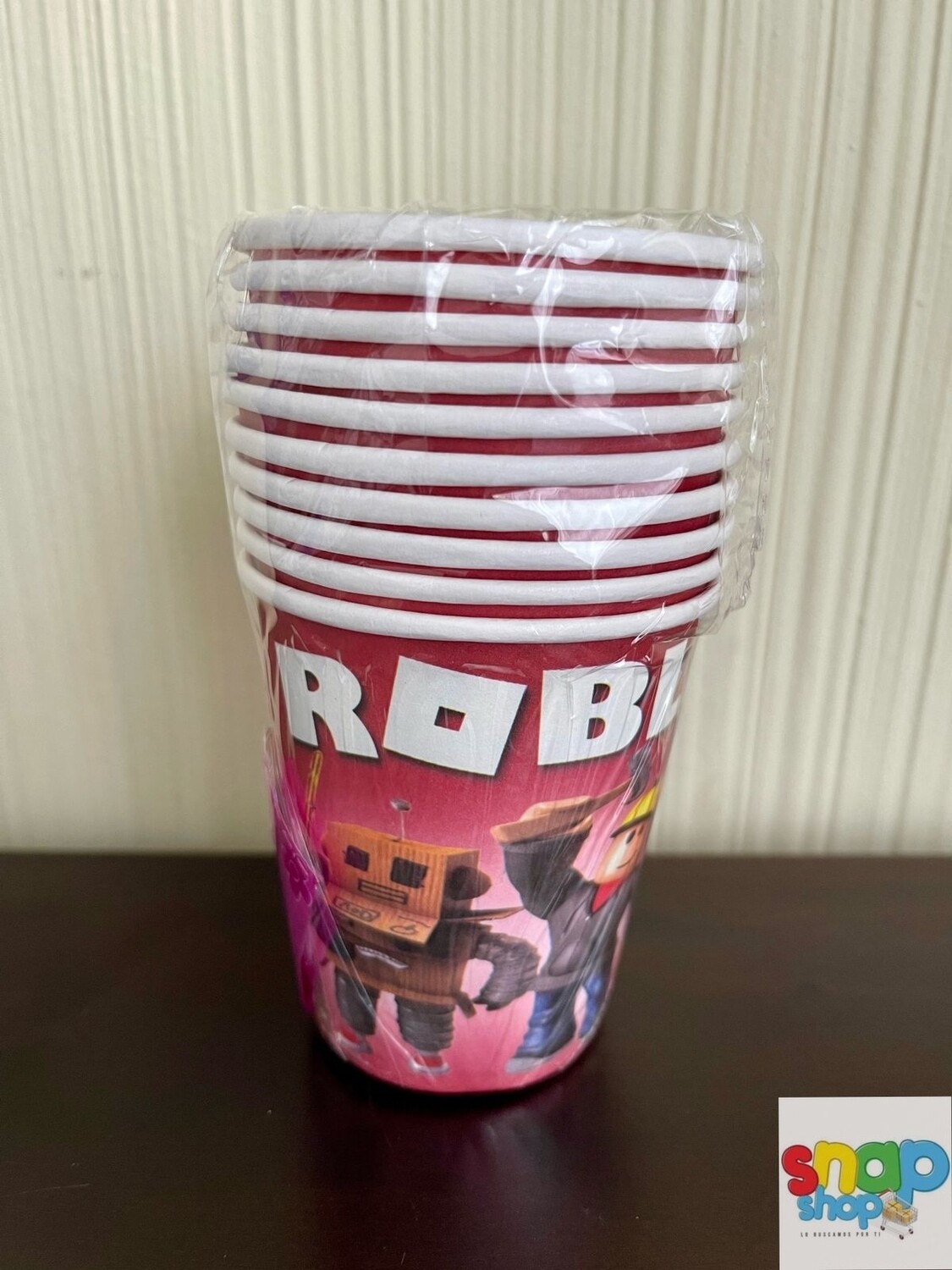 Paquete 10 vasos Roblox