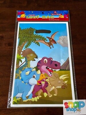 Paquete 10 bolsas para Dulces Dinosaurio