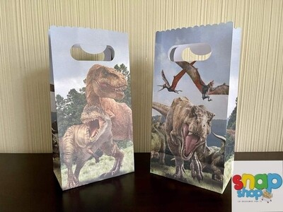 Paquete 10 Bolsas Sorpresa Jurassic Dinosaurio 