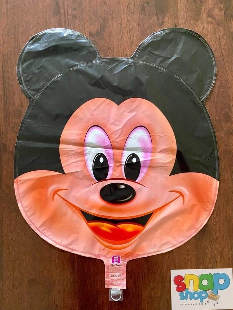 Globo figura Mickey Mouse cara