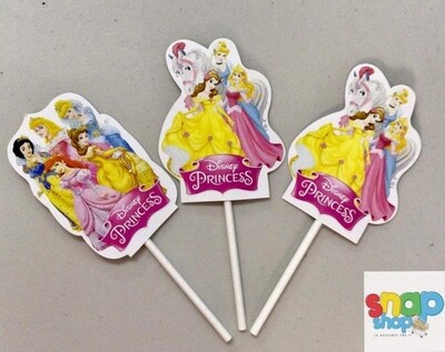 Cake Topper Princesas