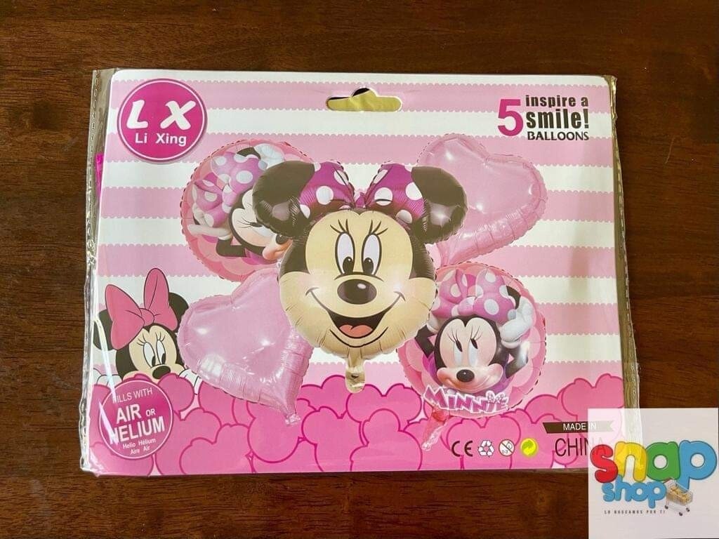 Set de globos Minnie