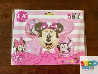 Set de globos Minnie