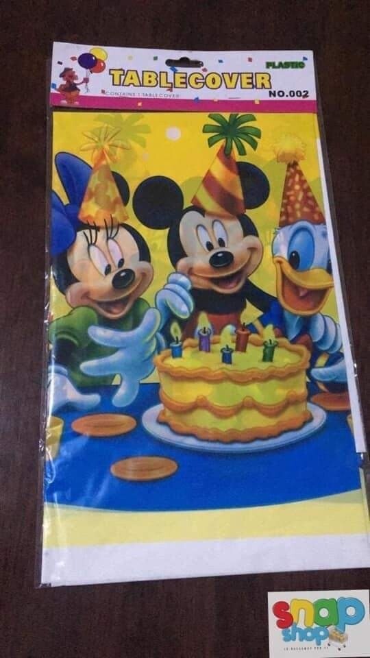 Mantel de mesa para postres  Mickey Mouse Amarillo