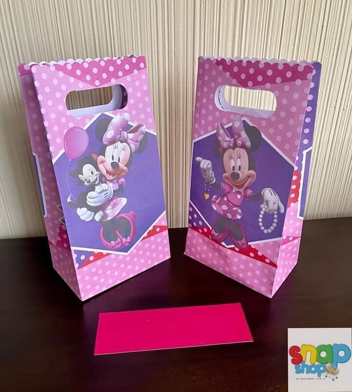 Paquete 10 Bolsas Sorpresa Minnie 