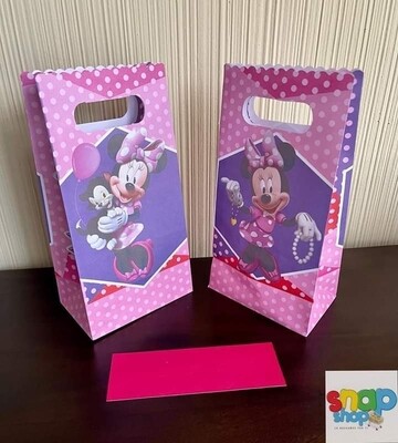 Paquete 10 Bolsas Sorpresa Minnie 