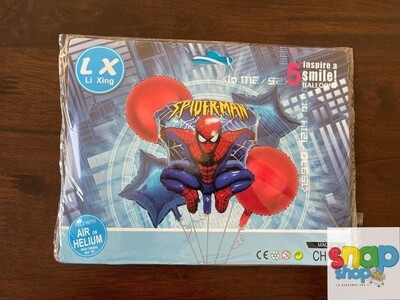 Set de globos Spiderman