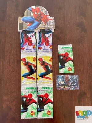 Tira 12 tarjetas Spiderman