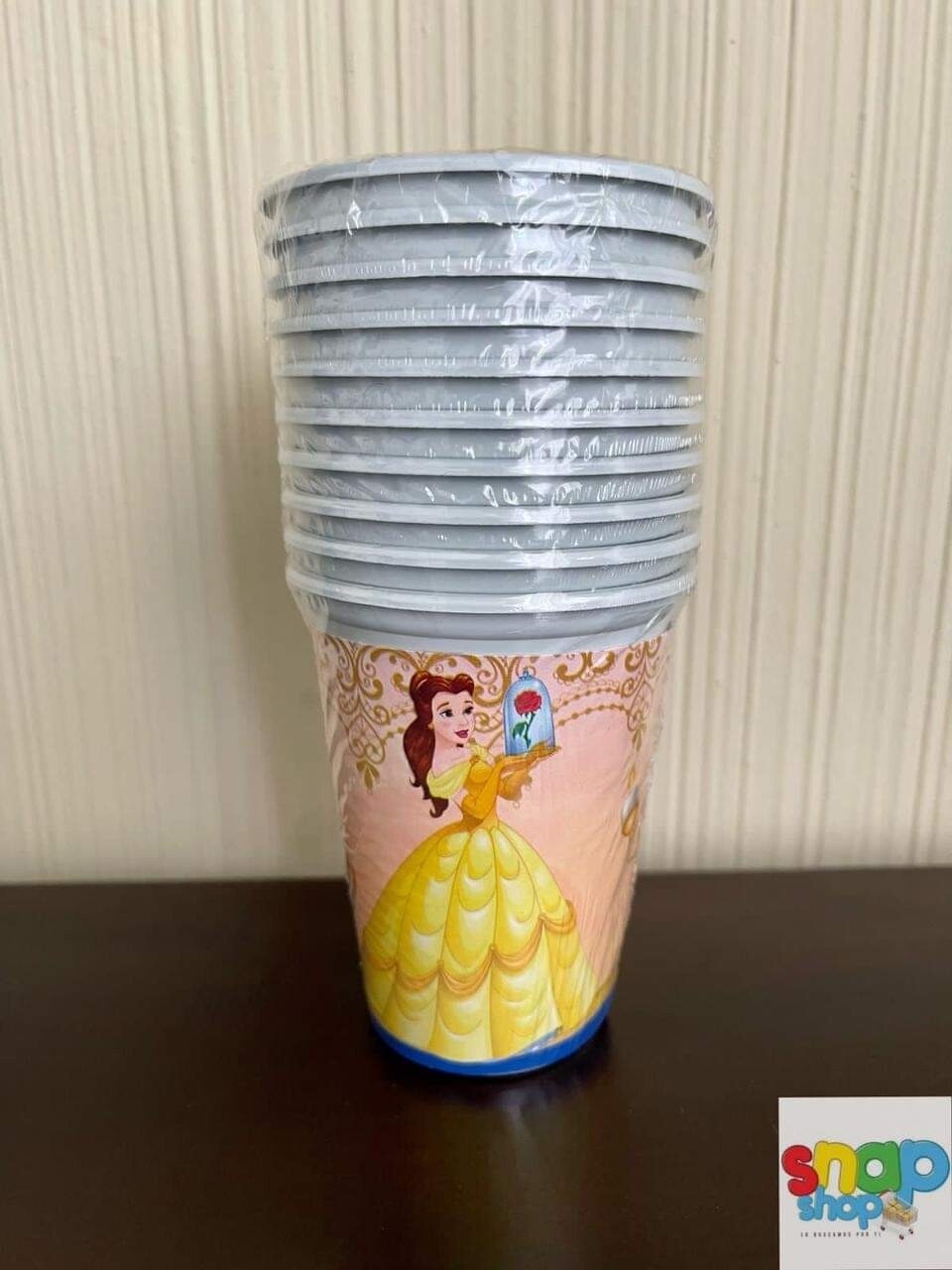 Paquete 10 vasos Bella