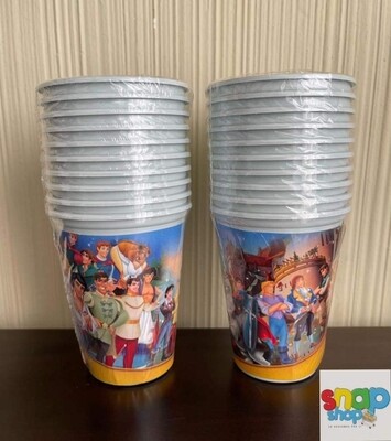 Paquete 10 vasos principe