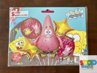 Set de globos Bob Esponja