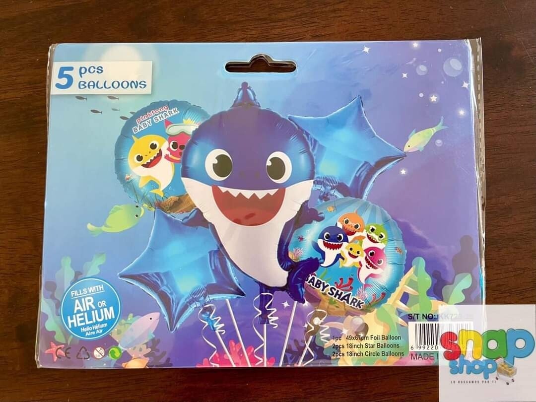 Set de globos Baby Shark
