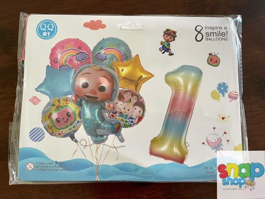Set de globos Cocomelon